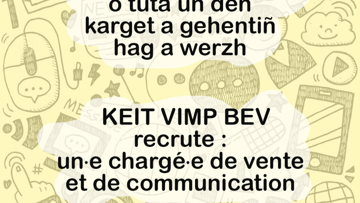 Offre d’emploi chez Keit Vimp bev