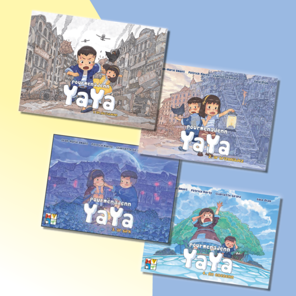 Pourmenadenn Yaya, tomes 1 à 4